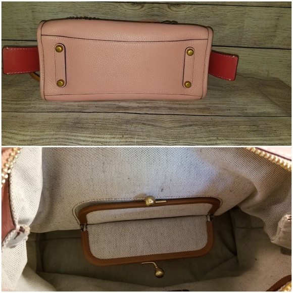 🌺NWT Coach 1941 Exotic Tea Rose Rivet Rogue - Picture 8 of 8